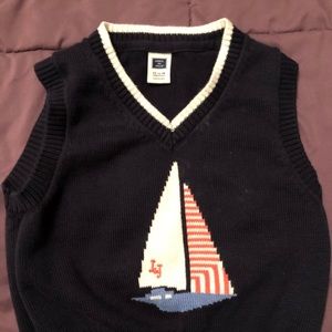 Janie and Jack sweater vest- 12-18 months
